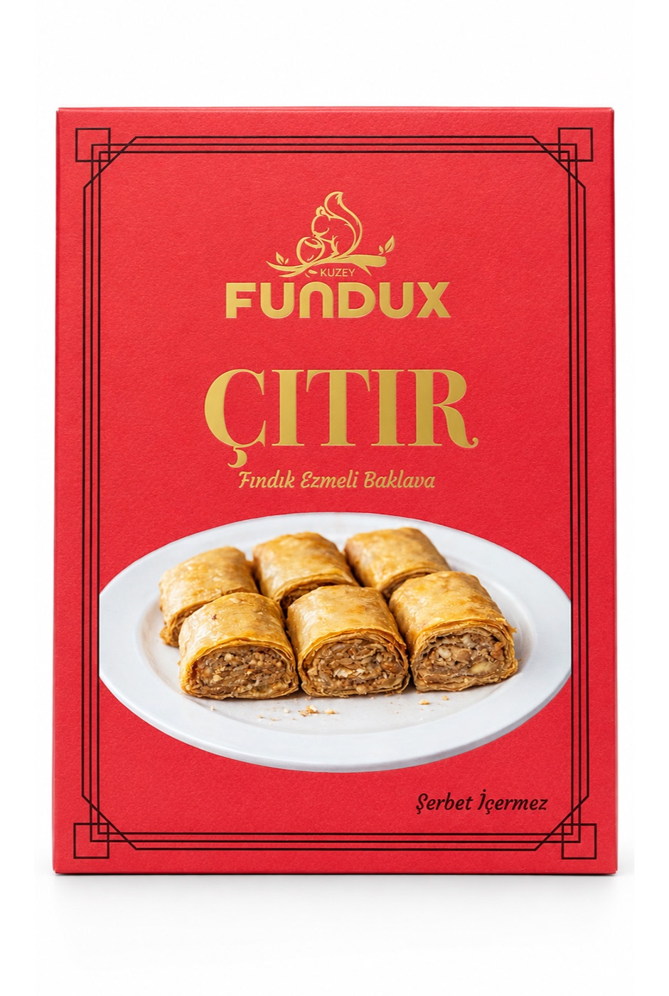 Çıtır Fındık Ezmeli Baklava (Şerbetsiz Tüketilir) 160 gr.