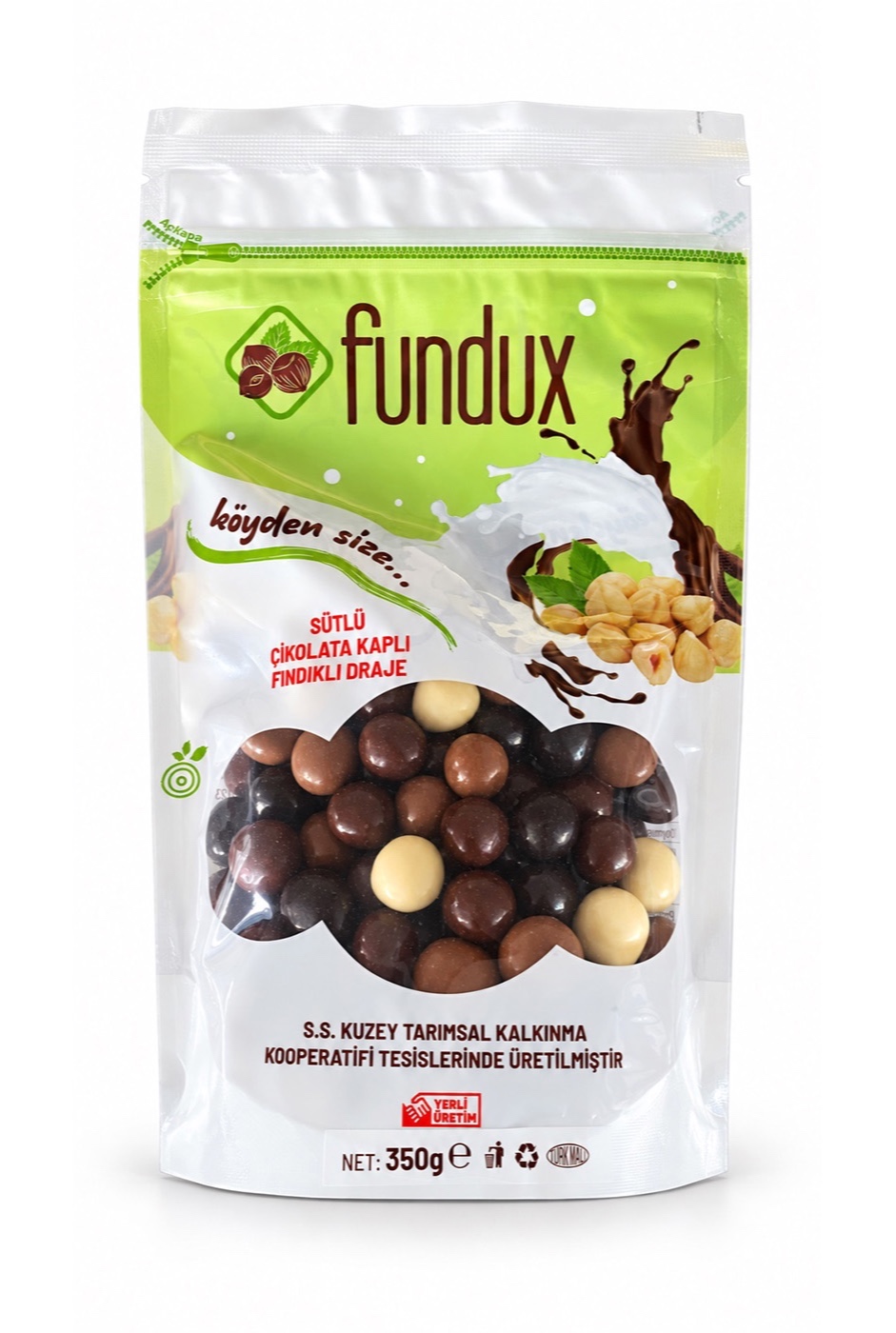 Çikolata Kaplı Fındık Draje 350 Gr