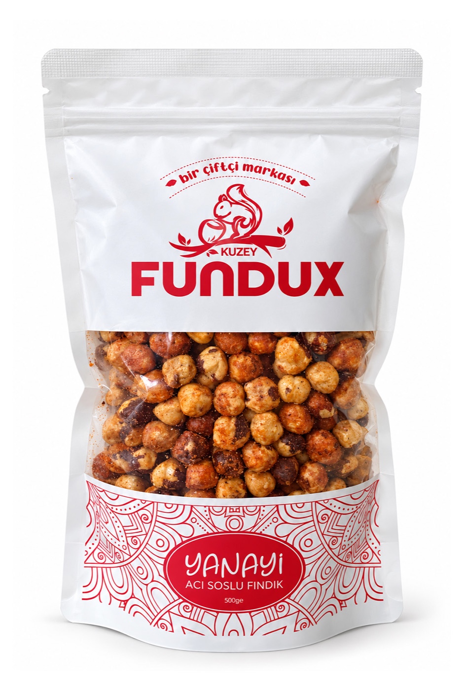 Yanayi (Acı Soslu Kavrulmuş İç Fındık) 500 Gr