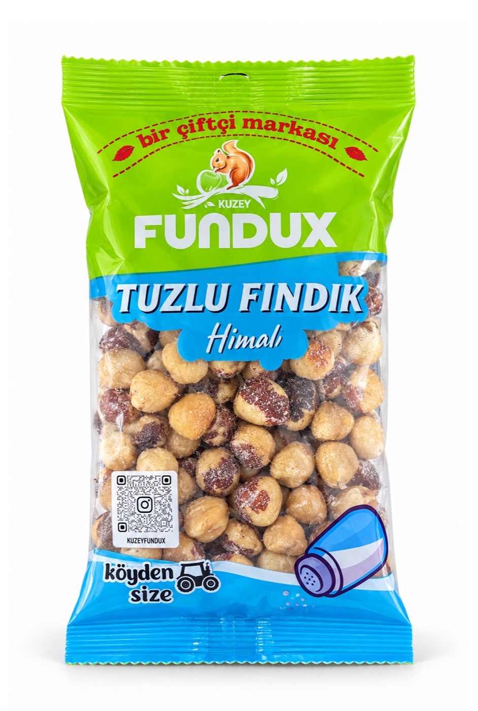 Kavrulmuş Tuzlu İç Fındık 85 Gr