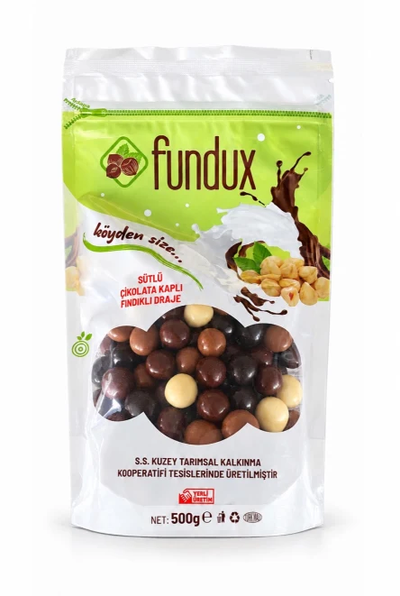 Çikolata Kaplı Fındık Draje 500 Gr